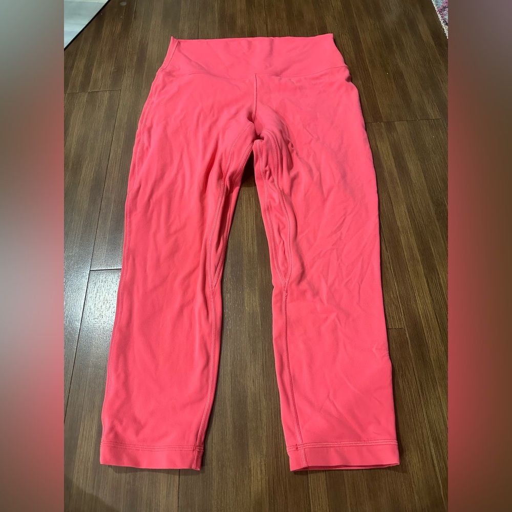 Lululemon Align High-Rise Crop 23"
Lip Gloss
W6BGLS
Double lined
Size 10 - Picture 2 of 8